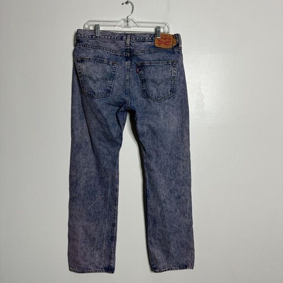 Levis 501 XX Jeans 36 x‎ 32 Mens Die Purple Denim - Picture 1 of 7